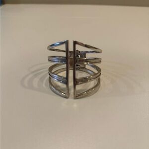 Jenny Bird Silver Geometric Bracelet